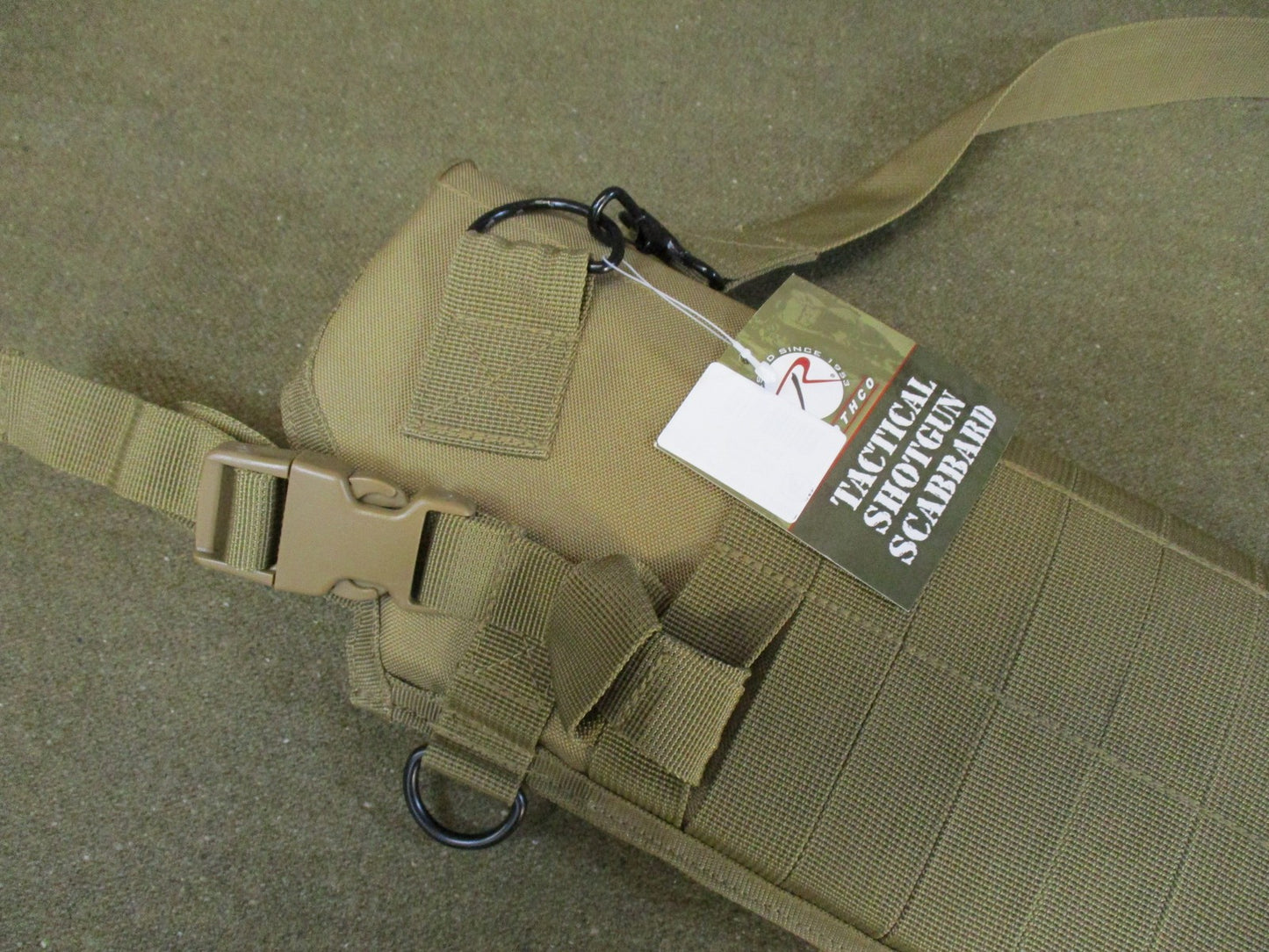 New Rothco Tactical Shotgun Scabbard MOLLE Coyote Tan 29.5" Item 25911