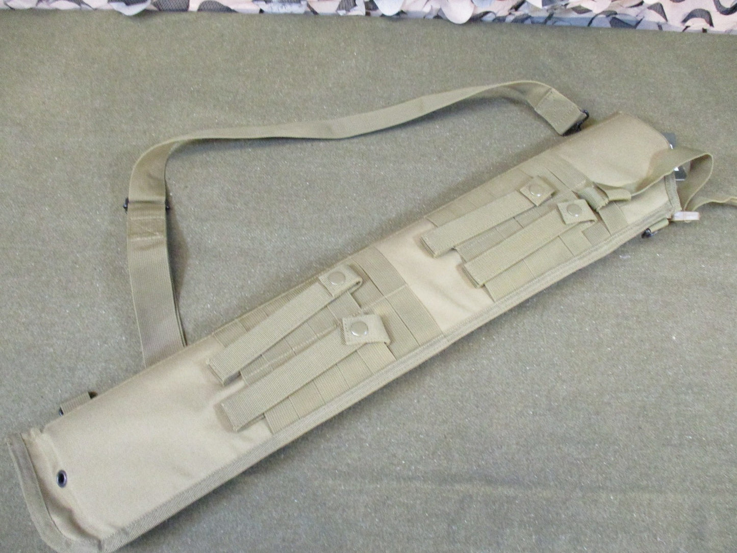 New Rothco Tactical Shotgun Scabbard MOLLE Coyote Tan 29.5" Item 25911