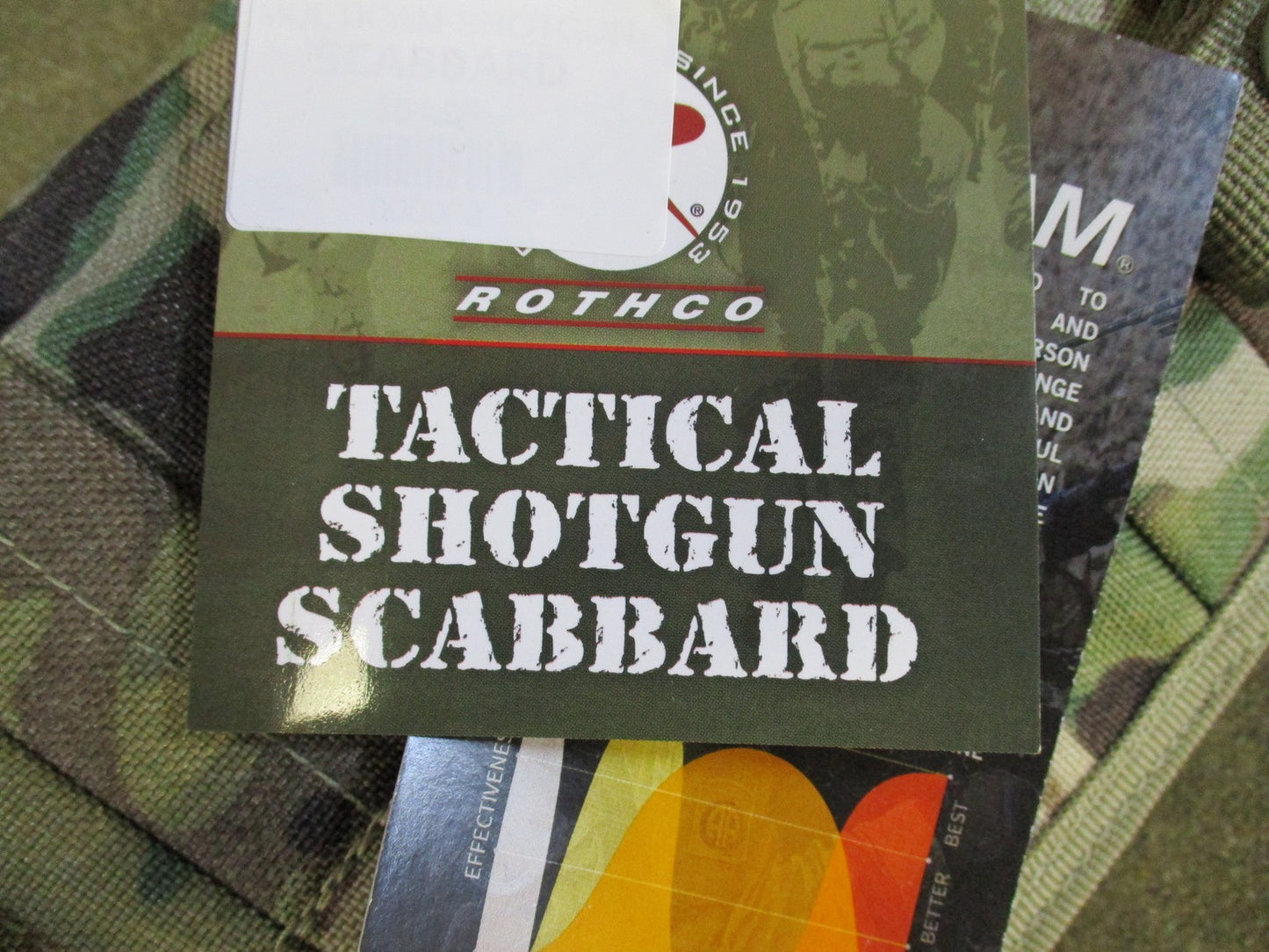 New Rothco Tactical Shotgun Scabbard Multicam MOLLE Padded Case 25912