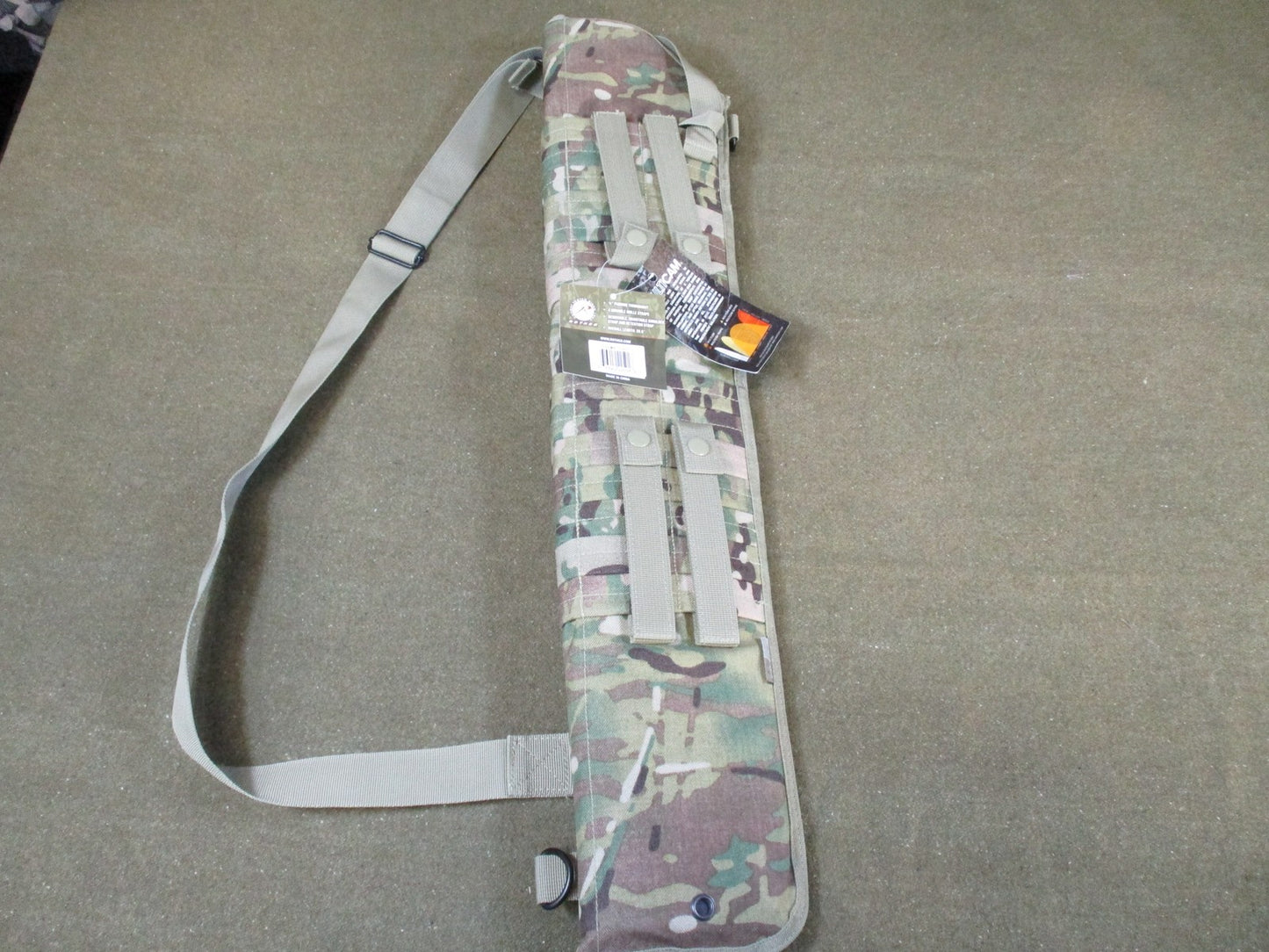 New Rothco Tactical Shotgun Scabbard Multicam MOLLE Padded Case 25912