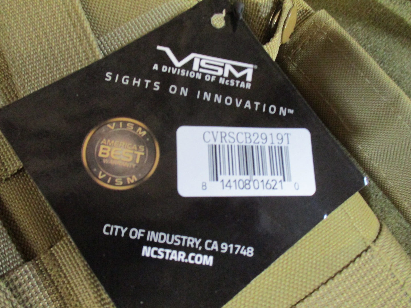 VISM by NcStar Tactical Scoped Carbine Case Tan CVRSCB2919T New with Tags
