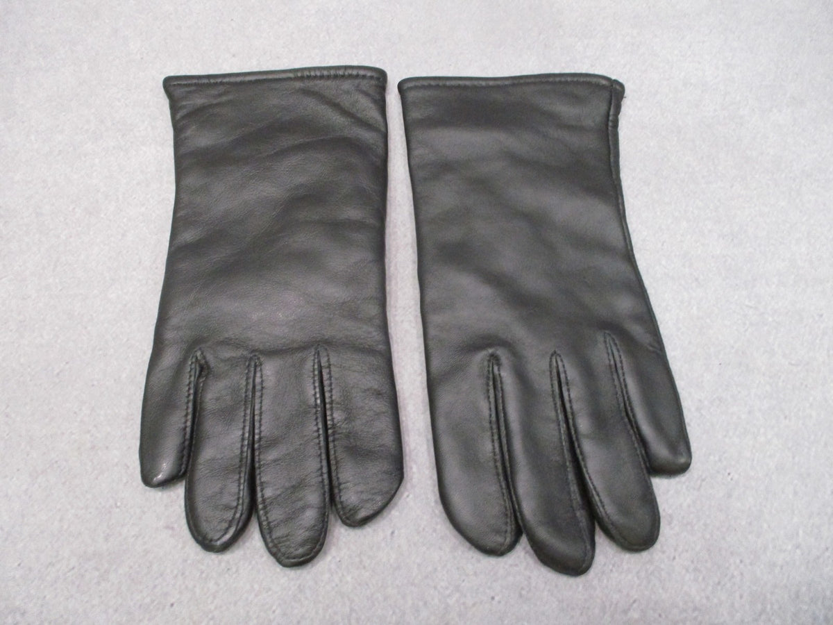 US Military Surplus Leather Dress Gloves Unisex Black Sz 6 NSN 8440-01-161-7129