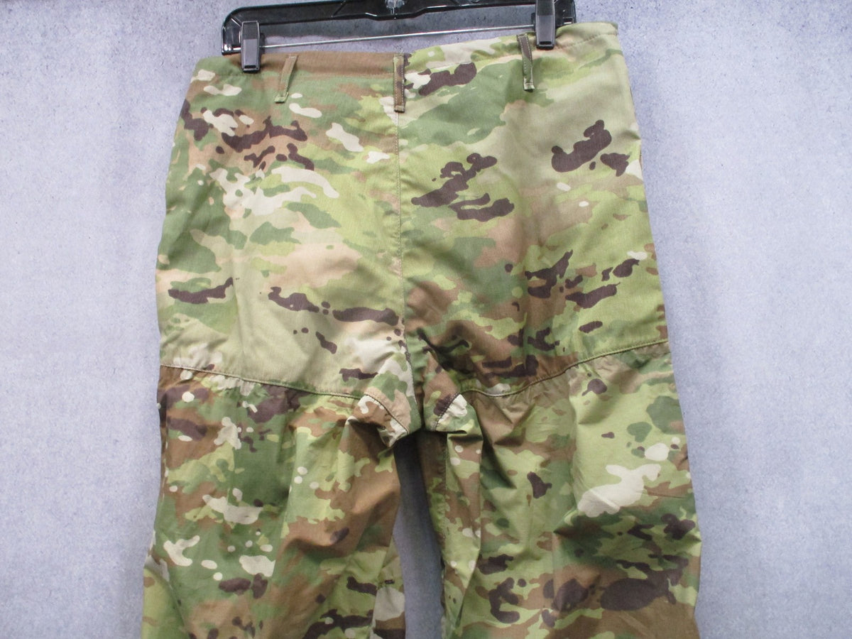 New US Military ECWCS Gen III Layer 6 OCP Gore-Tex Trousers Small Short RainPant