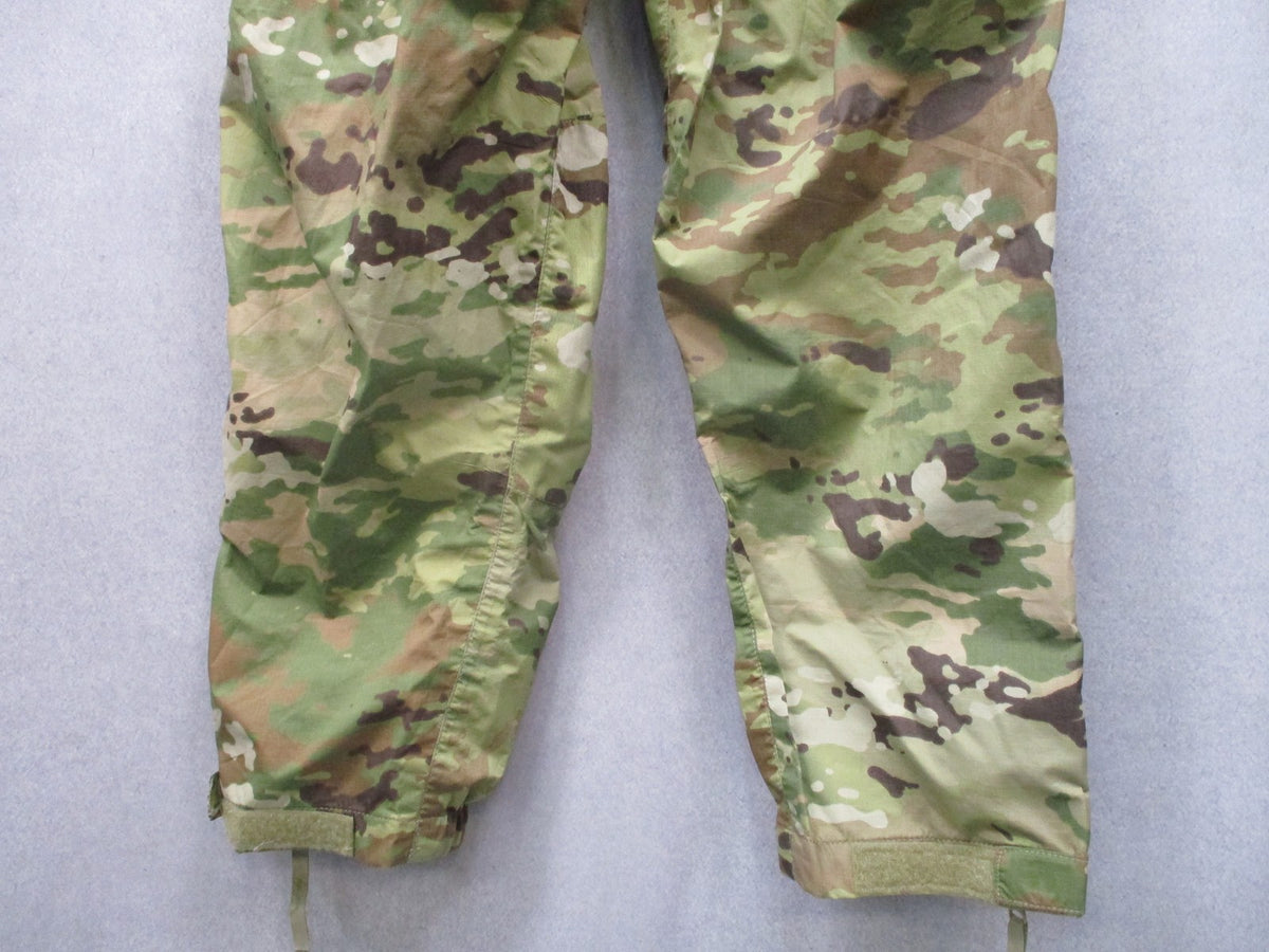 New US Military ECWCS Gen III Layer 6 OCP Gore-Tex Trousers Small Short RainPant
