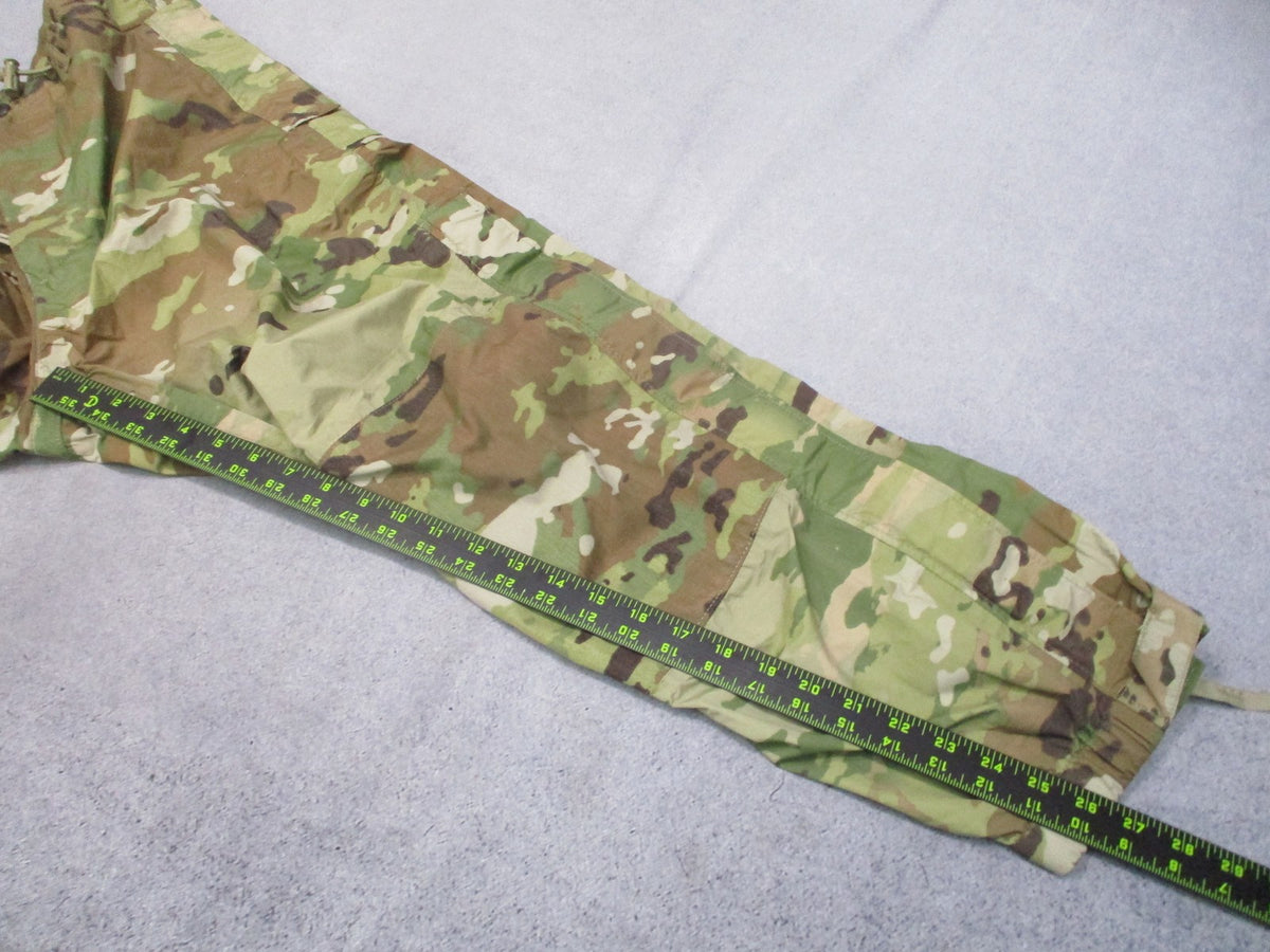 New US Military ECWCS Gen III Layer 6 OCP Gore-Tex Trousers Small Short RainPant