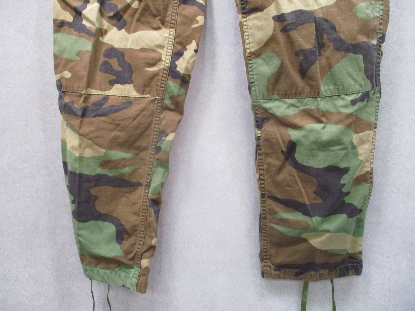 Vintage Propper Woodland Camo BDU Combat Trousers Medium Long Military Surplus