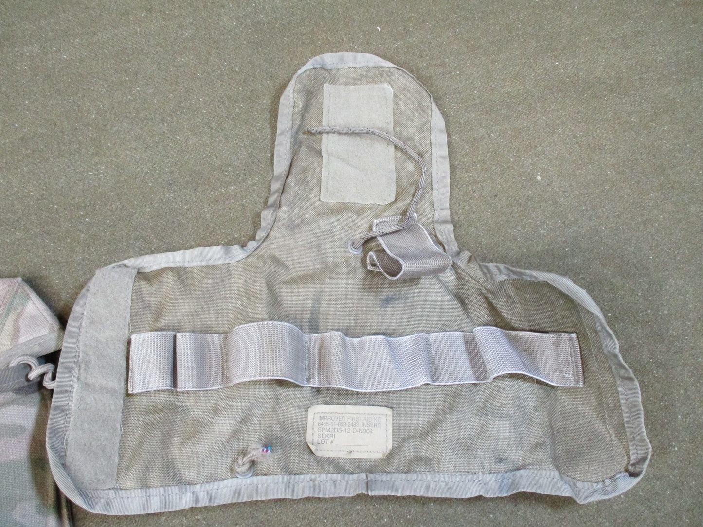 US Military Issue MultiCam IFAK Pouch with Insert MOLLE Tactical Medical Kit