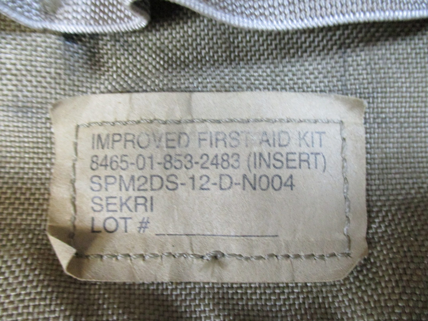 US Military Issue MultiCam IFAK Pouch with Insert MOLLE Tactical Medical Kit