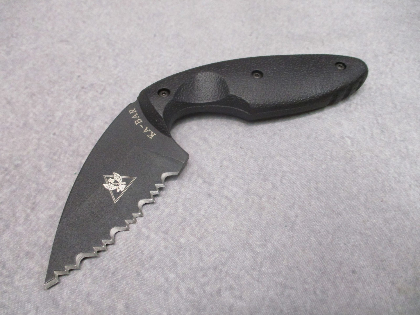 KA-BAR TDI Law Enforcement Knife Serrated Fixed Blade Tactical Gear NO SHEATH