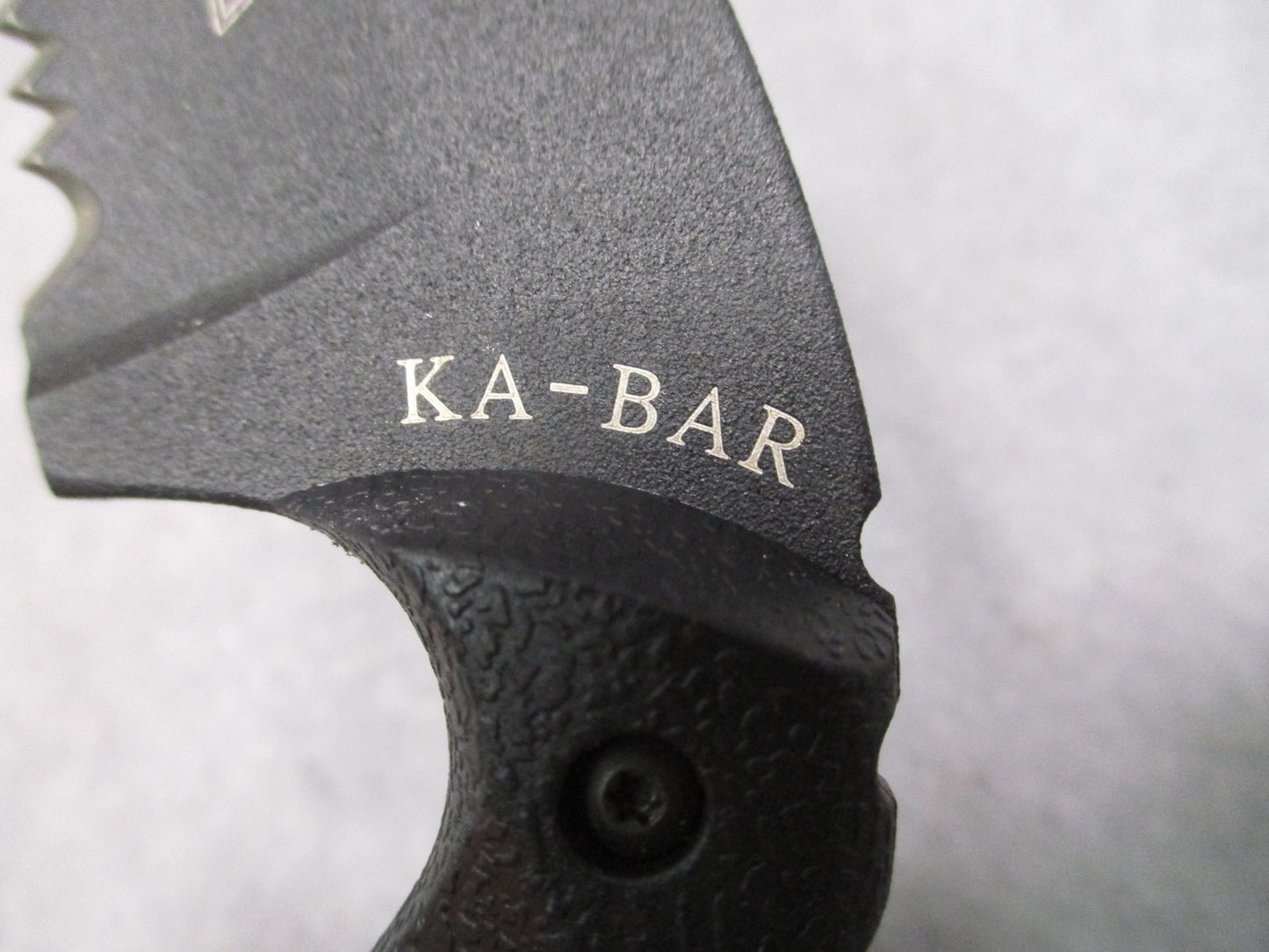 KA-BAR TDI Law Enforcement Knife Serrated Fixed Blade Tactical Gear NO SHEATH