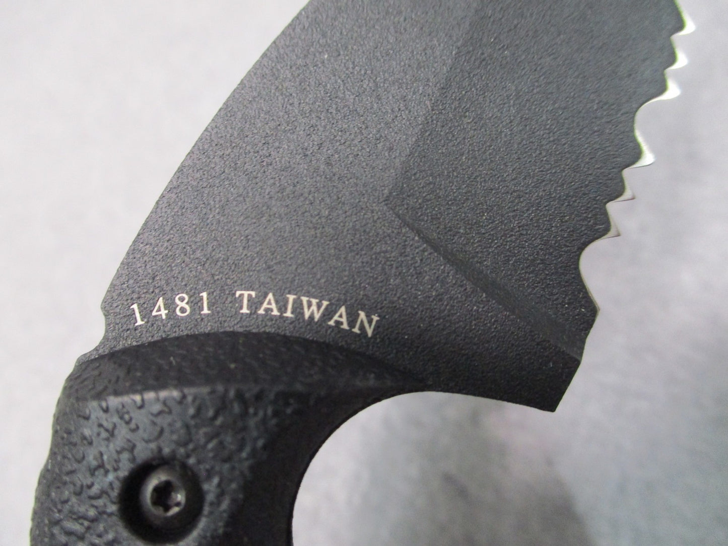 KA-BAR TDI Law Enforcement Knife Serrated Fixed Blade Tactical Gear NO SHEATH