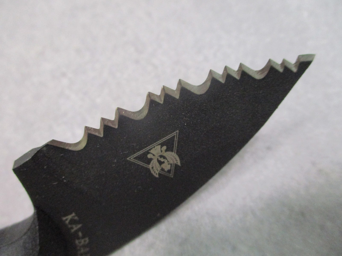 KA-BAR TDI Law Enforcement Knife Serrated Fixed Blade Tactical Gear NO SHEATH