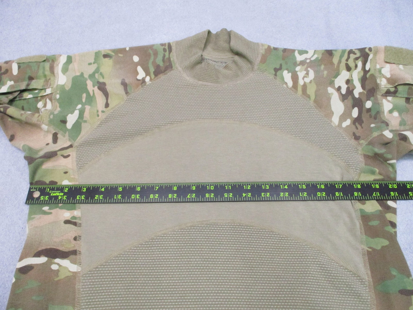 US Military Army Combat Shirt Flame Resistant Multicam Size Large NSN 8415-01-58