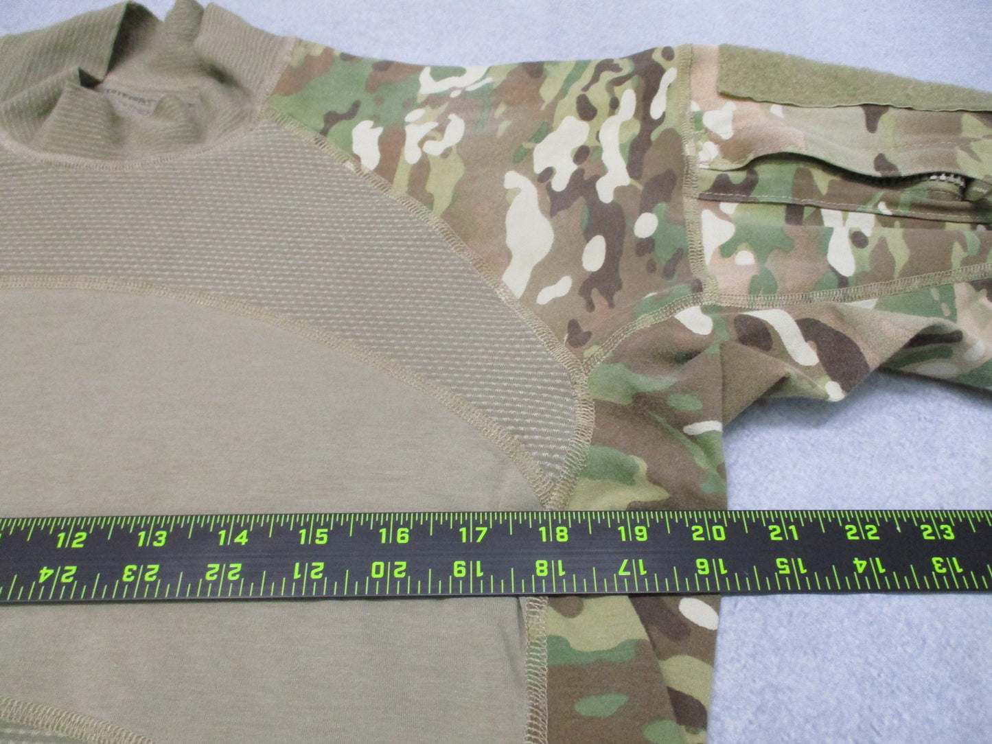 US Military Army Combat Shirt Flame Resistant Multicam Size Large NSN 8415-01-58