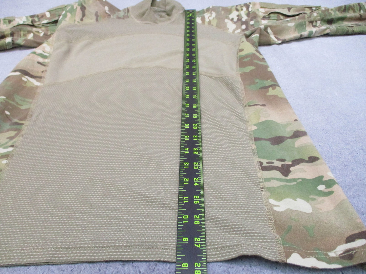 US Military Army Combat Shirt Flame Resistant Multicam Size Large NSN 8415-01-58