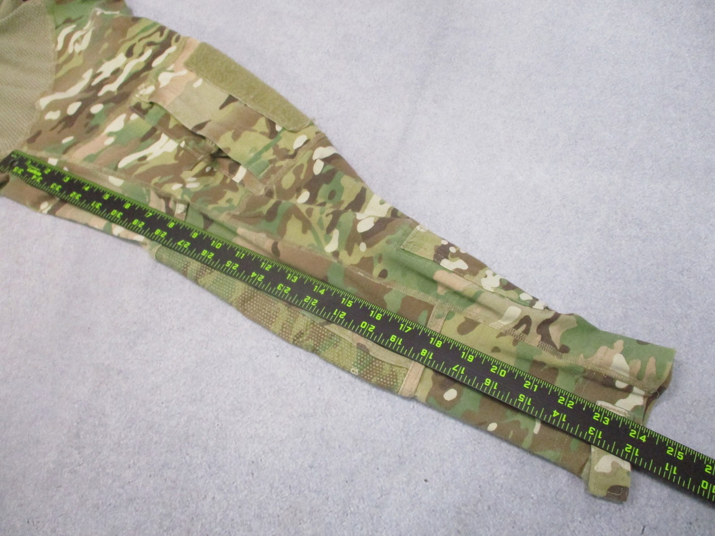 US Military Army Combat Shirt Flame Resistant Multicam Size Large NSN 8415-01-58