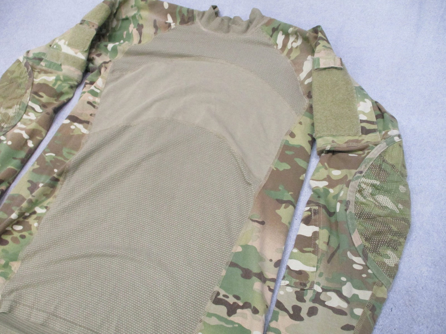 US Military Army Combat Shirt Flame Resistant Multicam Size Large NSN 8415-01-58