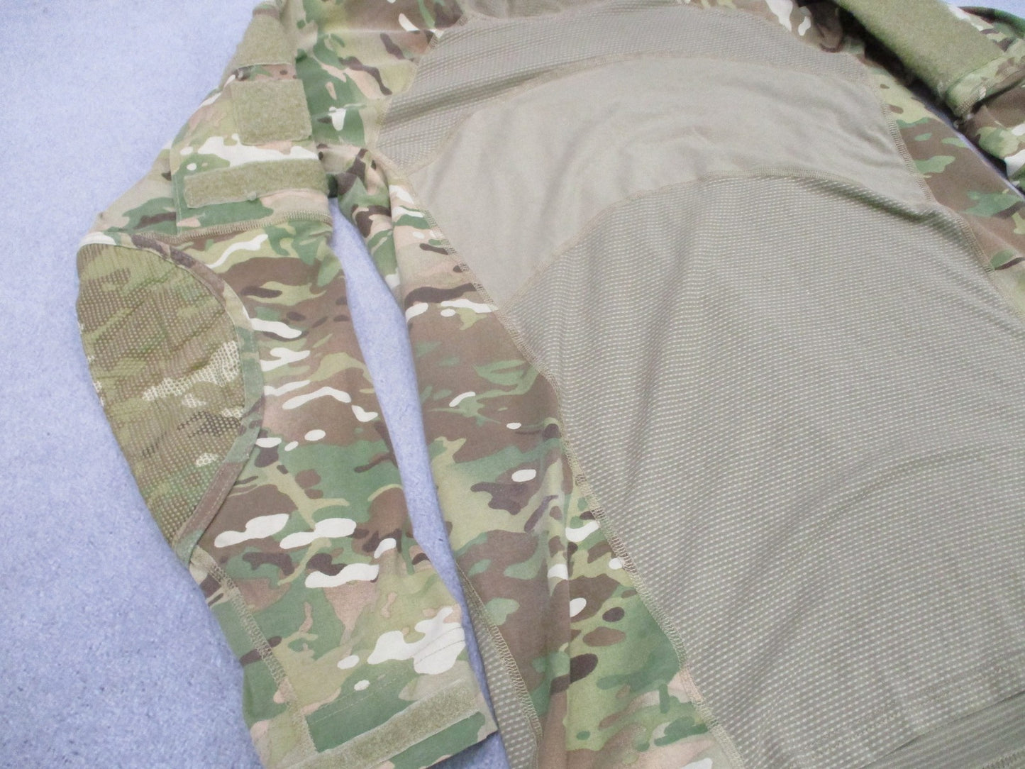 US Military Army Combat Shirt Flame Resistant Multicam Size Large NSN 8415-01-58