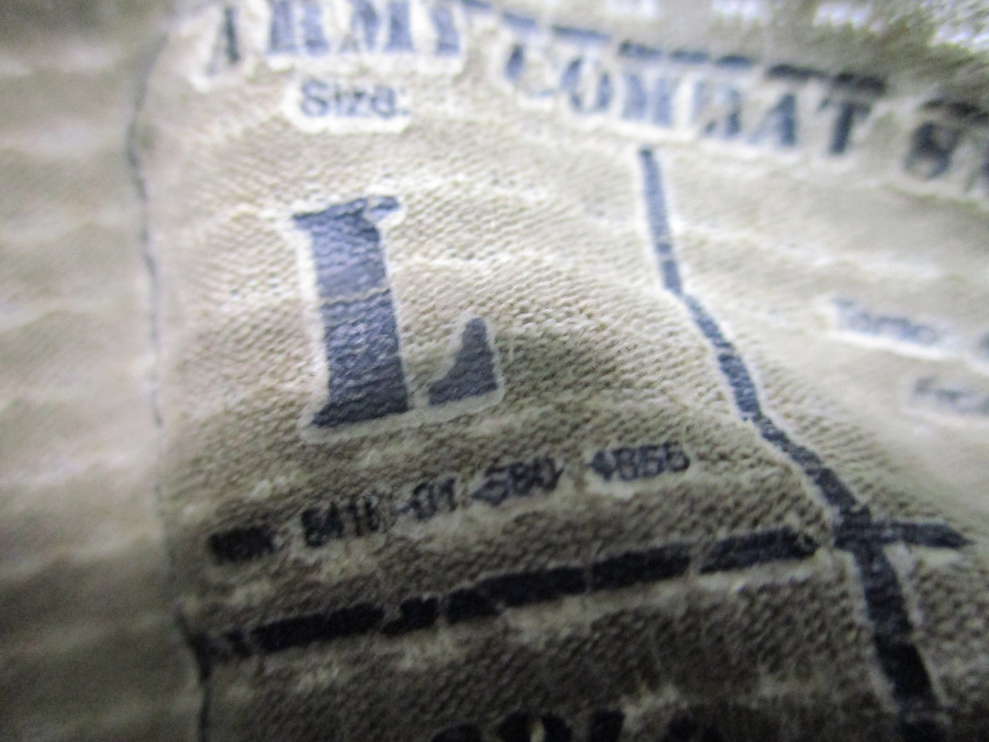 US Military Army Combat Shirt Flame Resistant Multicam Size Large NSN 8415-01-58