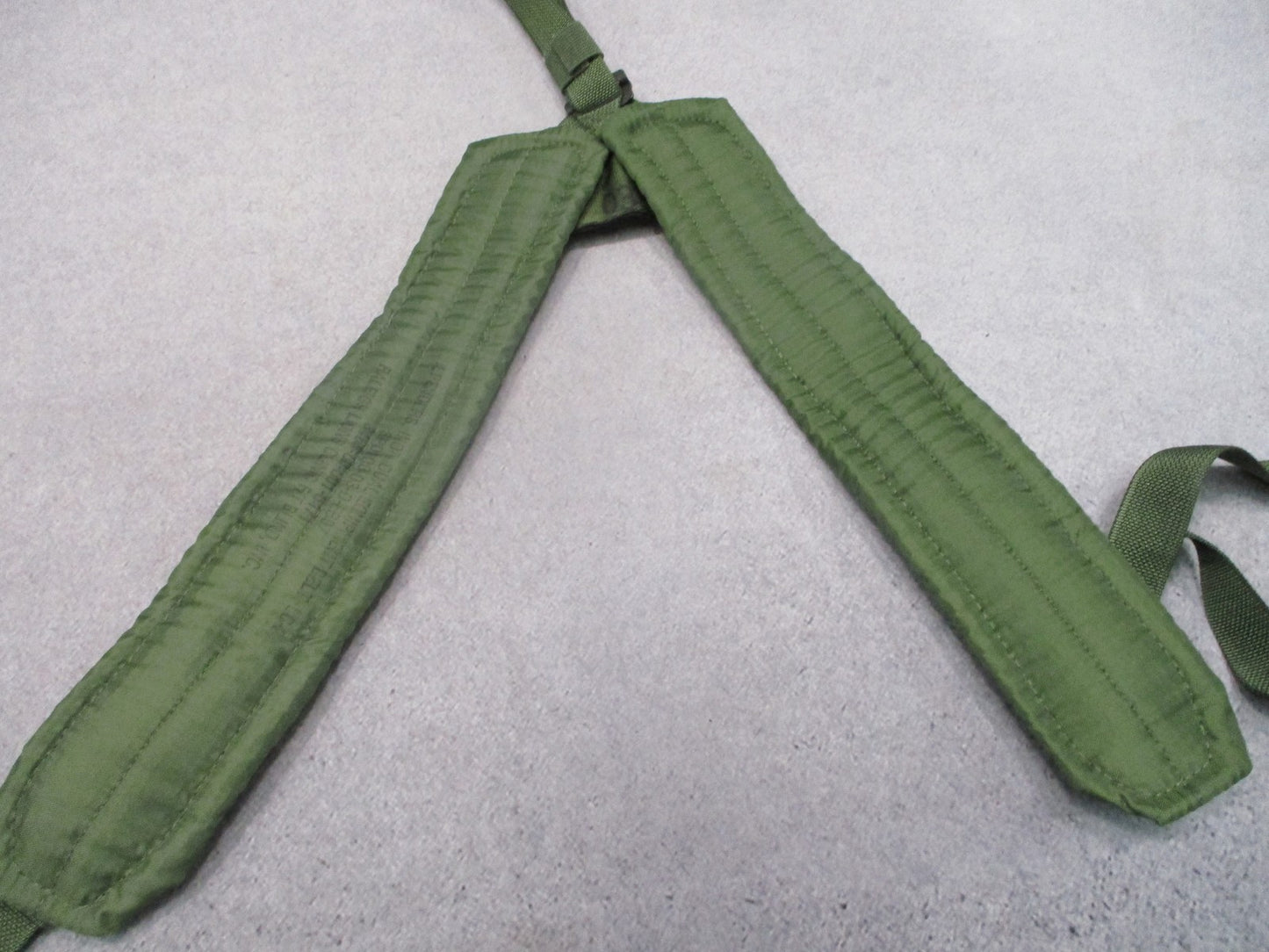 US Military Surplus LC-2 Suspenders ALICE Gear Tactical Duty Padded OD Green