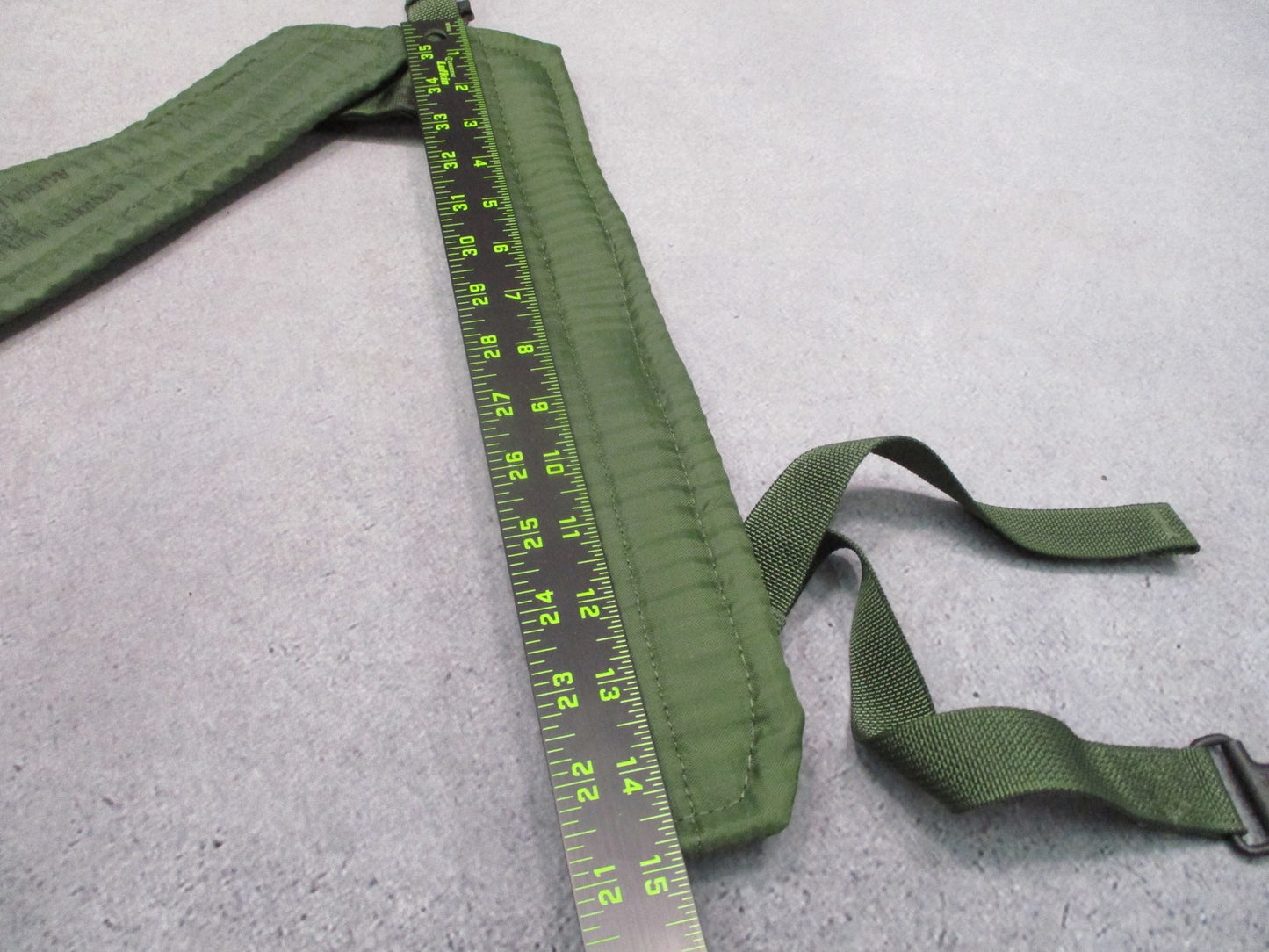 US Military Surplus LC-2 Suspenders ALICE Gear Tactical Duty Padded OD Green