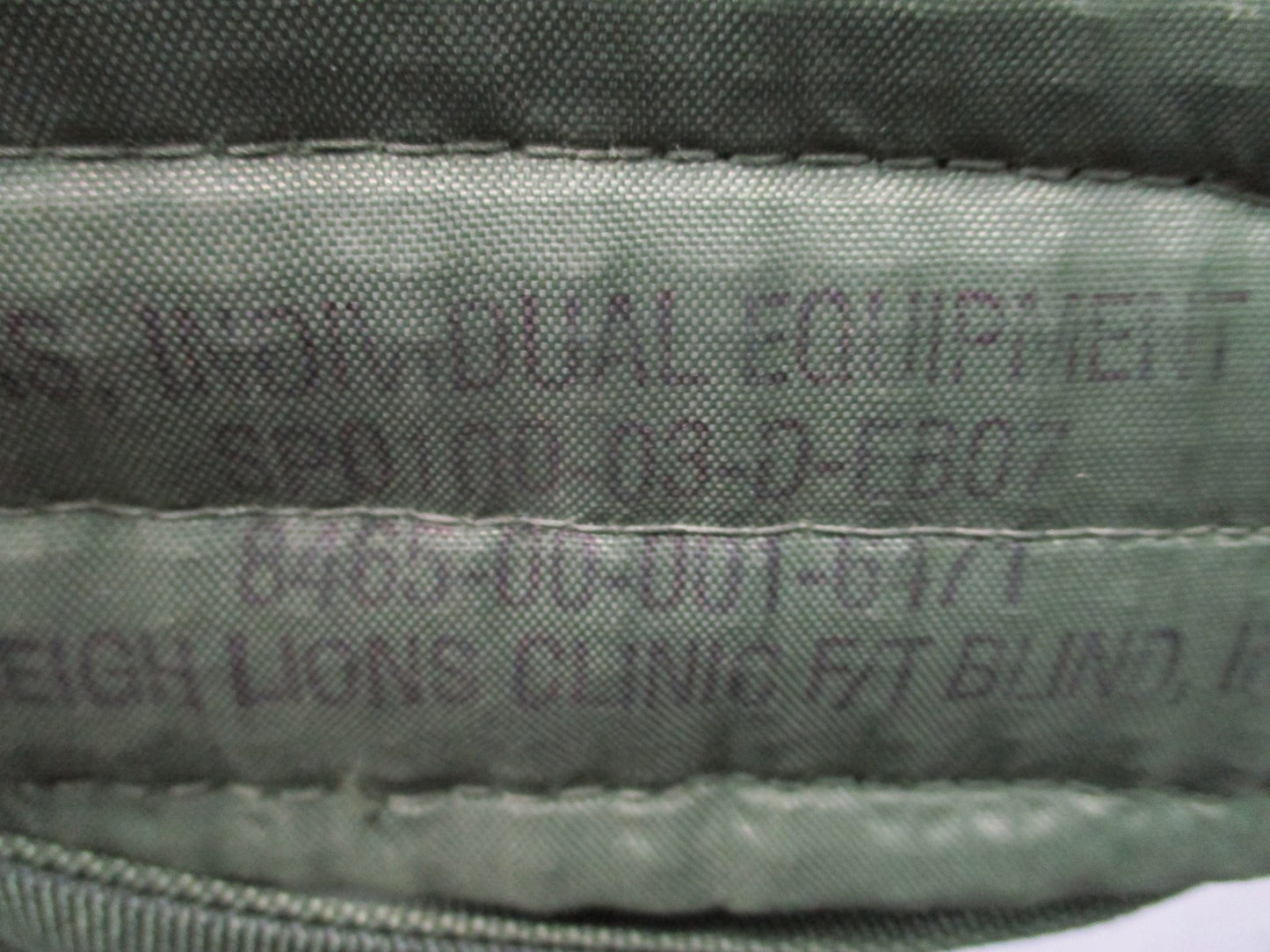 US Military Surplus LC-2 Suspenders ALICE Gear Tactical Duty Padded OD Green