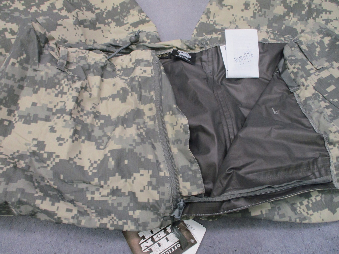 New US Army Gen III Level 6 Gore-Tex Trousers Extreme Cold Wet Weather XL-Reg