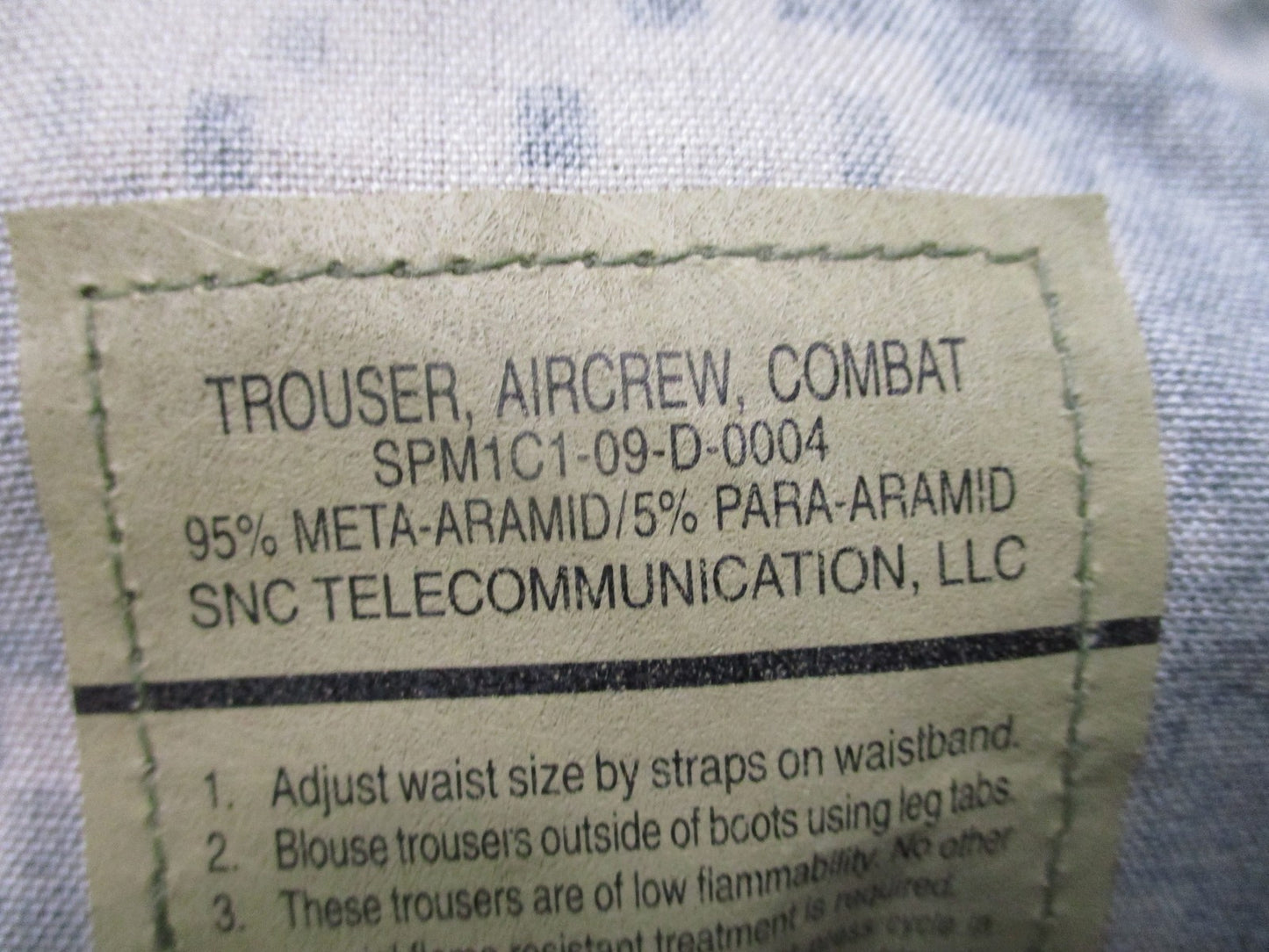 US Military Aircrew Combat Trousers UCP Digital Camo Small Short Flame Resistant