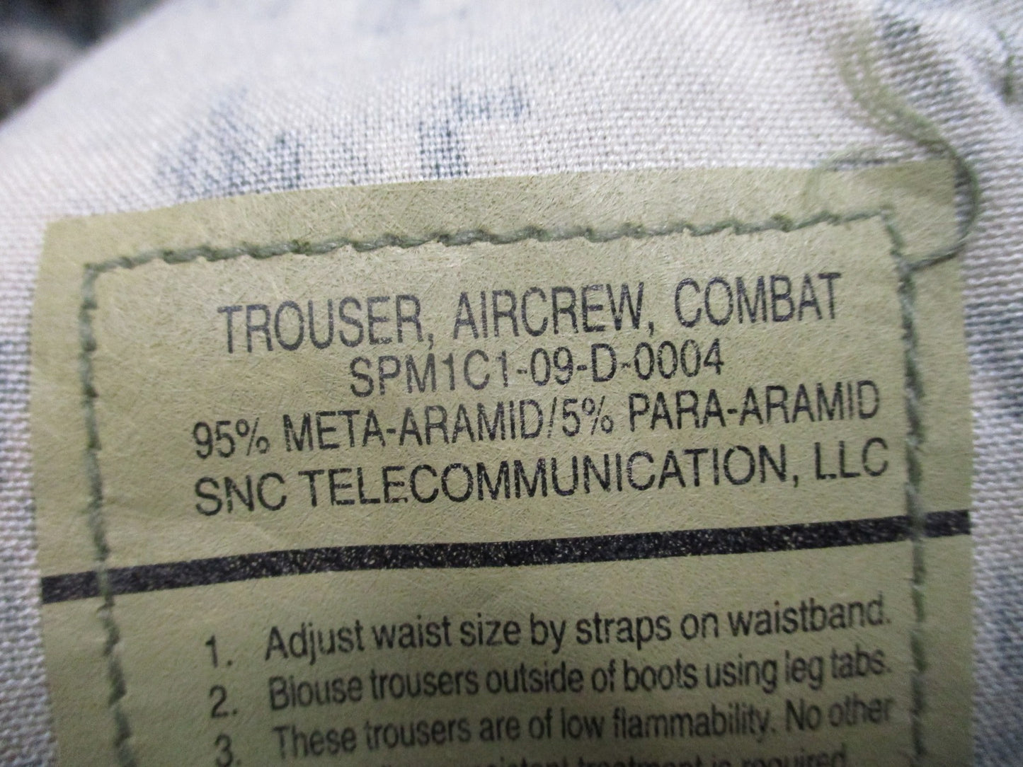 US Military Aircrew Combat Pants UCP Digital Camo Medium Reg 8415-01-526-9758