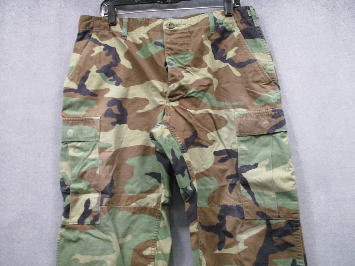 USGI Woodland BDU Pants Medium Short Propper Hot Weather NSN 8415-01-390-8944