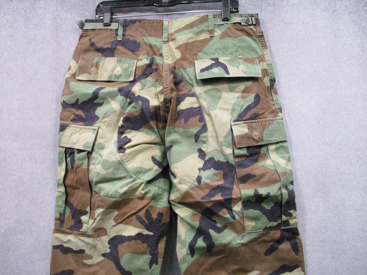 USGI Woodland BDU Pants Medium Short Propper Hot Weather NSN 8415-01-390-8944