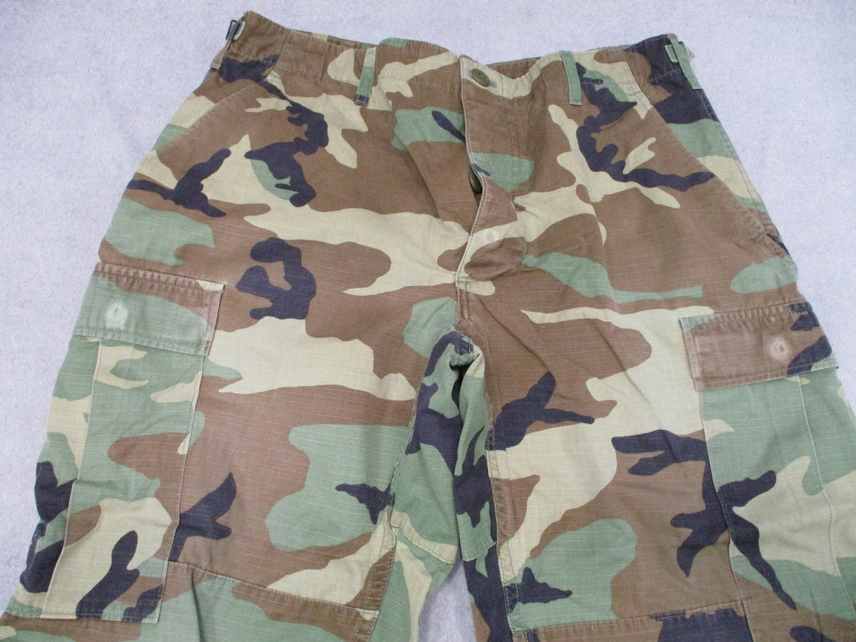 USGI Woodland BDU Pants Medium Short Propper Hot Weather NSN 8415-01-390-8944