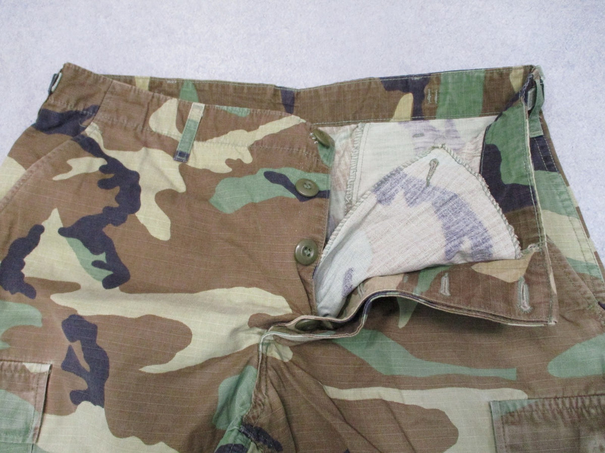 USGI Woodland BDU Pants Medium Short Propper Hot Weather NSN 8415-01-390-8944