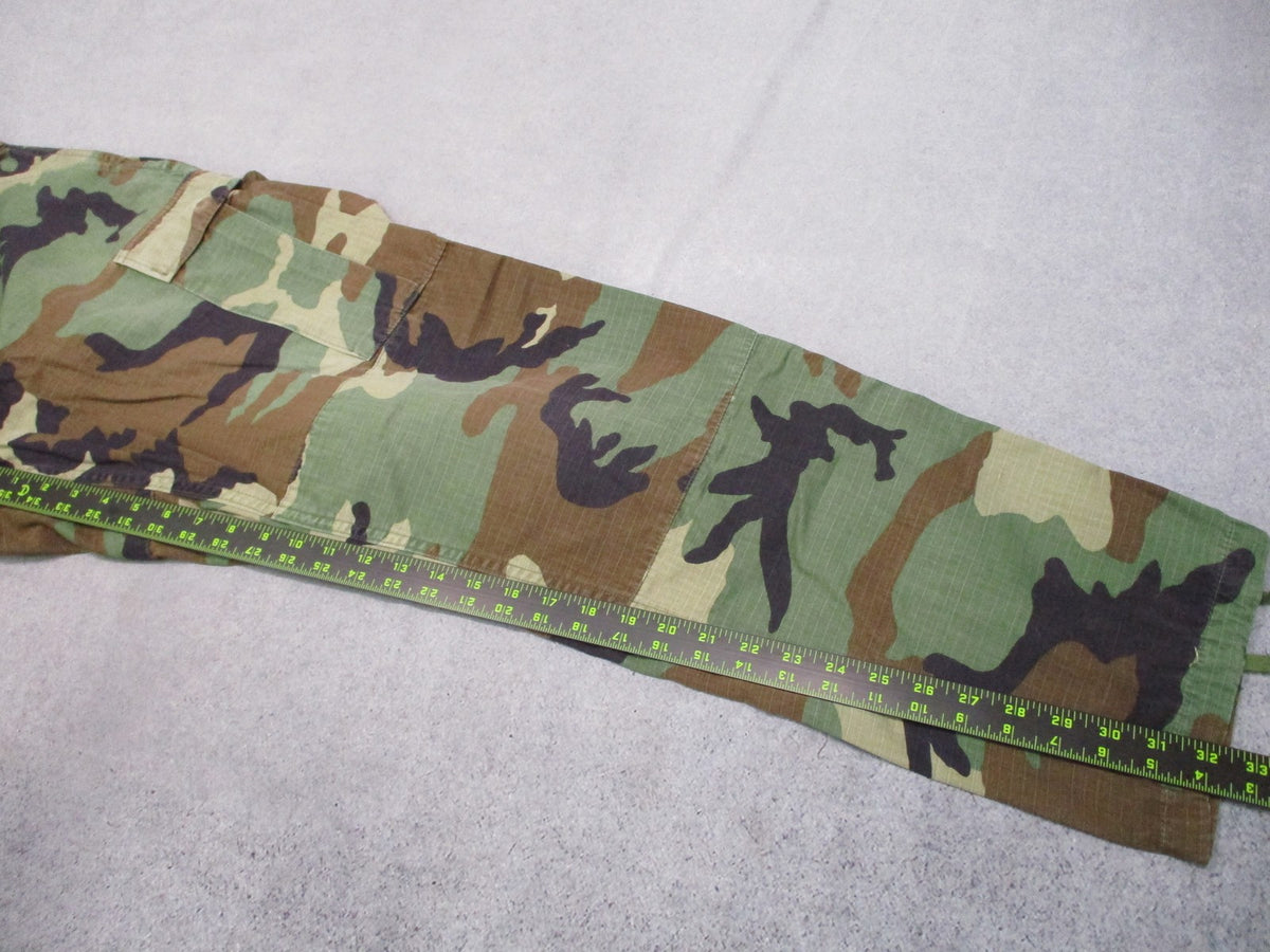 USGI Woodland BDU Pants Medium Long Hot Weather Ripstop NSN 8415-01-390-8948