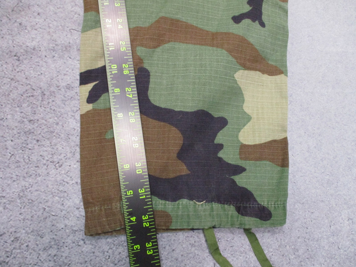 USGI Woodland BDU Pants Medium Long Hot Weather Ripstop NSN 8415-01-390-8948