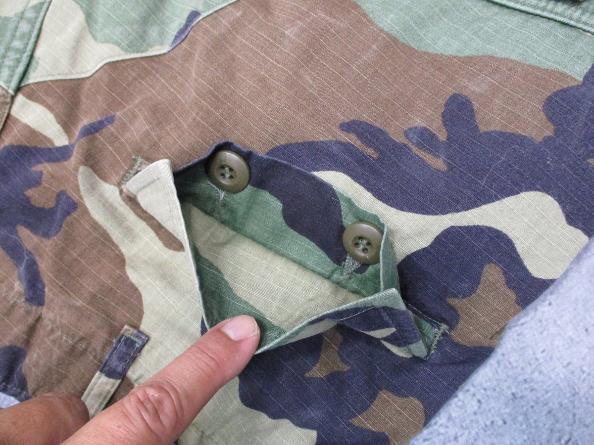 USGI Woodland BDU Pants Medium Long Hot Weather Ripstop NSN 8415-01-390-8948