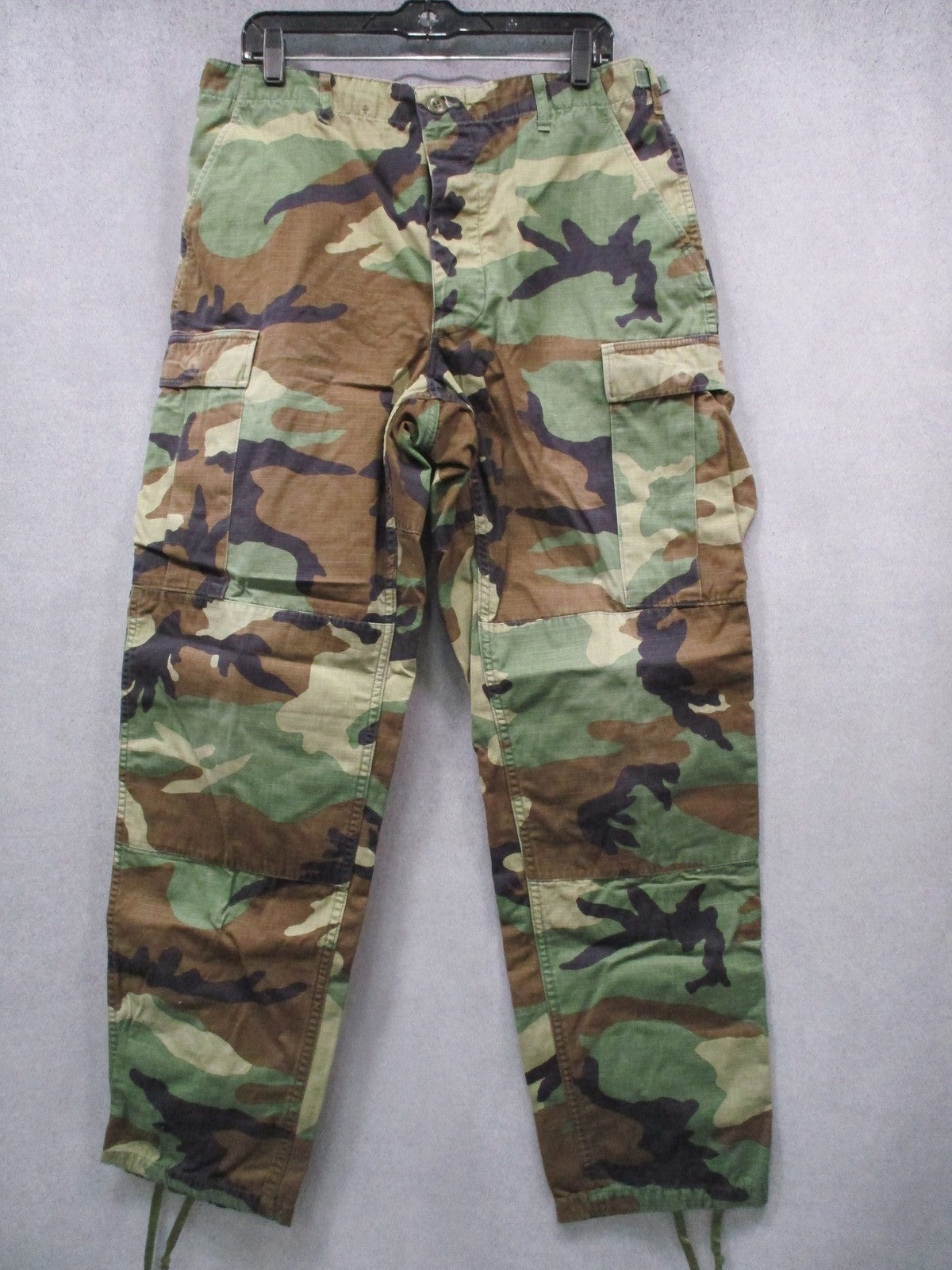 USGI Woodland BDU Pants Medium Long Hot Weather Ripstop NSN 8415-01-390-8948