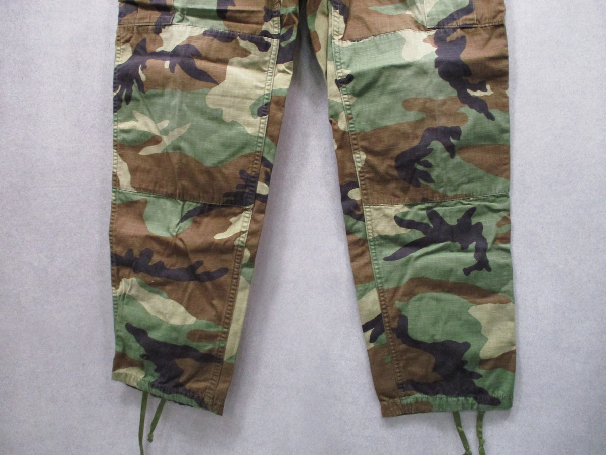 USGI Woodland BDU Pants Medium Long Hot Weather Ripstop NSN 8415-01-390-8948