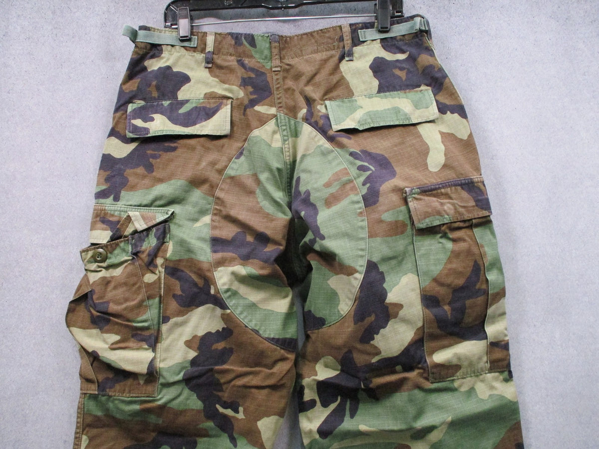 USGI Woodland BDU Pants Medium Long Hot Weather Ripstop NSN 8415-01-390-8948