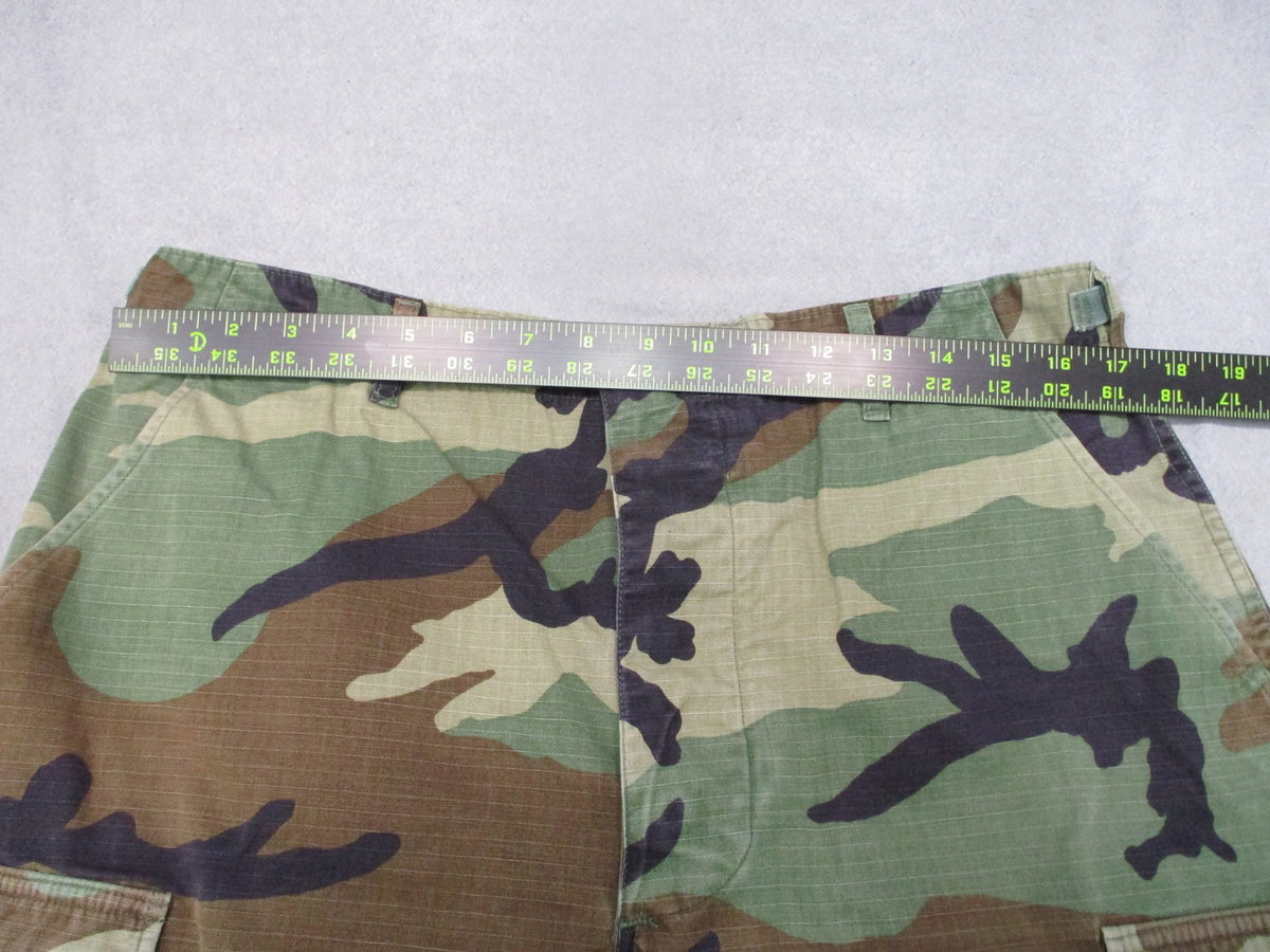 USGI Woodland BDU Pants Medium Long Hot Weather Ripstop NSN 8415-01-390-8948