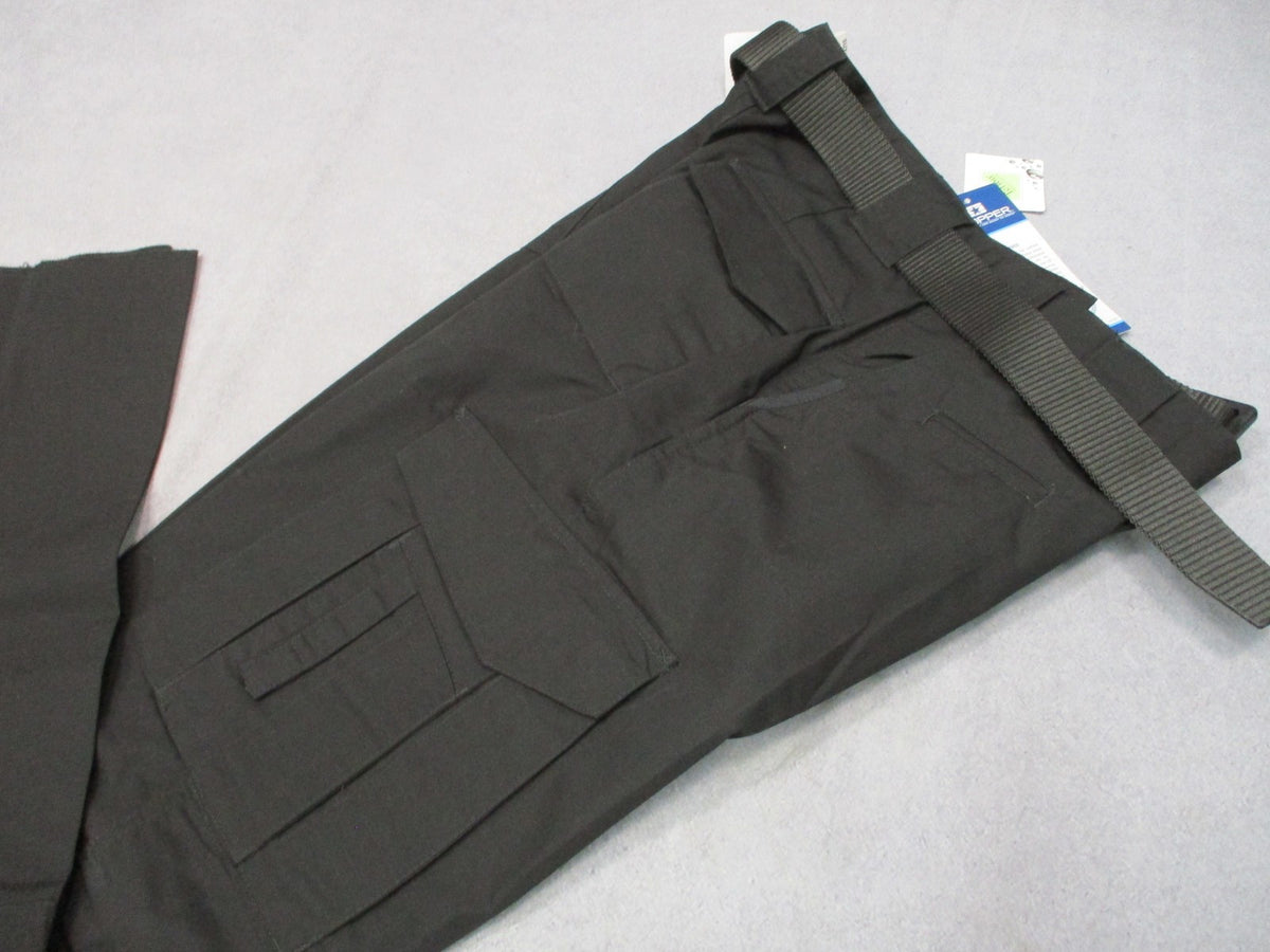 New Propper Women's EMS Tactical Pants Black Size 12 Unhemmed 36.5 Belt