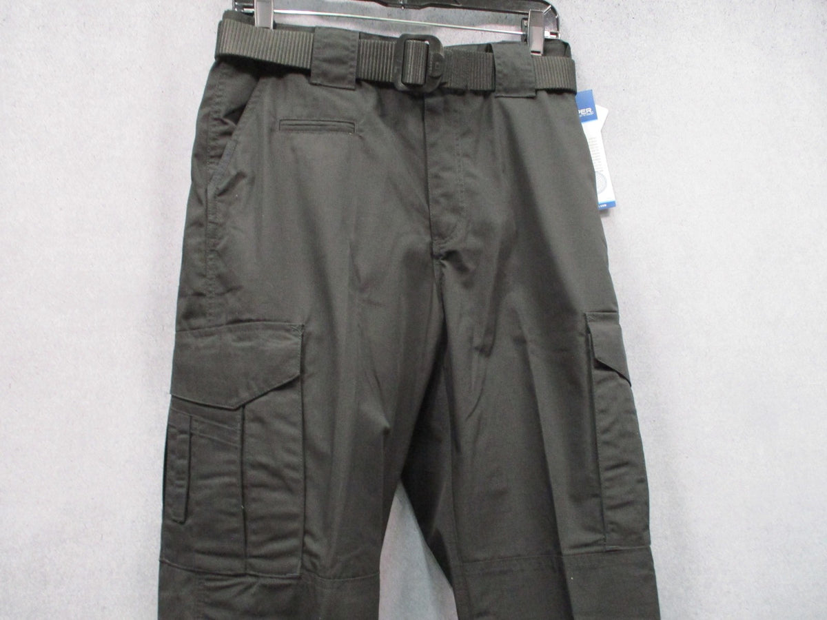 New Propper Women's EMS Tactical Pants Black Size 12 Unhemmed 36.5 Belt