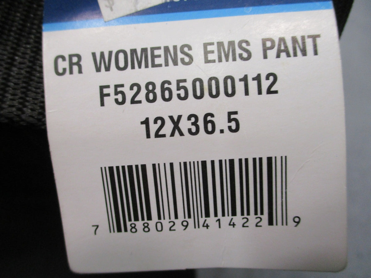 New Propper Women's EMS Tactical Pants Black Size 12 Unhemmed 36.5 Belt