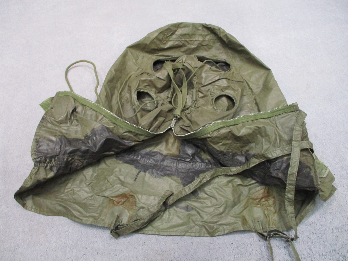 M17 SERIES GAS MASK CHEMICAL HOOD M6A2 MILITARY CHEEK FILTER PROTECTIVE COVER