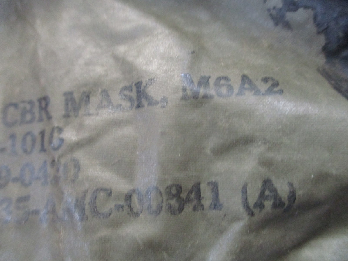 M17 SERIES GAS MASK CHEMICAL HOOD M6A2 MILITARY CHEEK FILTER PROTECTIVE COVER