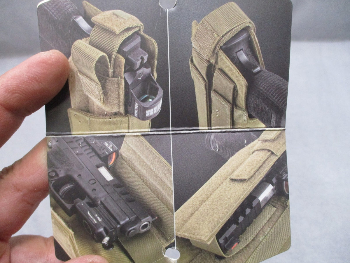 New Condor RDS Holster Coyote Brown MOLLE Right Hand Red Dot Tactical 191278-498