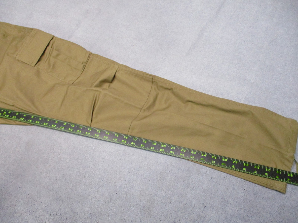 New Rothco BDU Tactical Pants Coyote Brown Size Small Regular 8522 Cargo Uniform