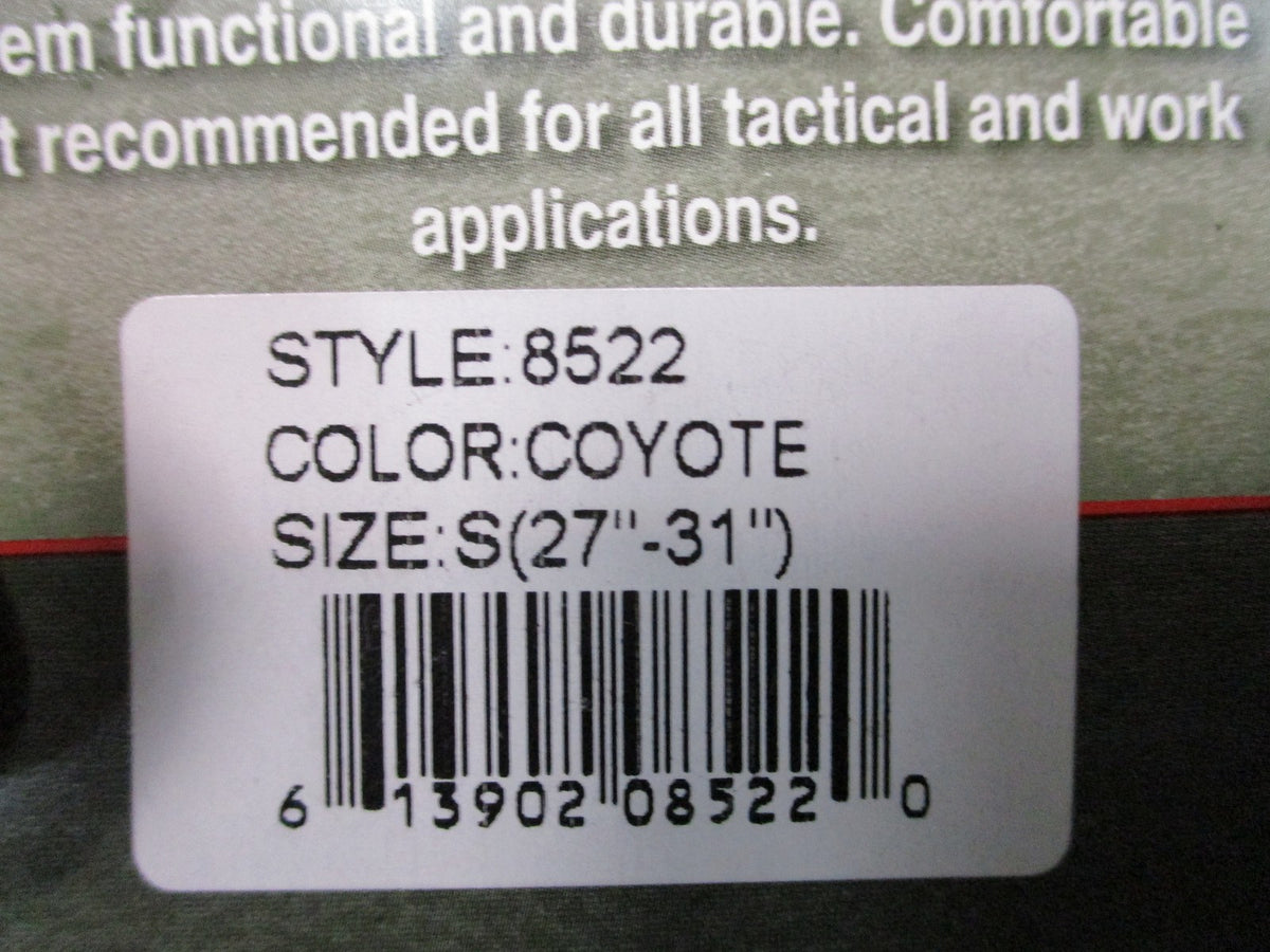 New Rothco BDU Tactical Pants Coyote Brown Size Small Regular 8522 Cargo Uniform
