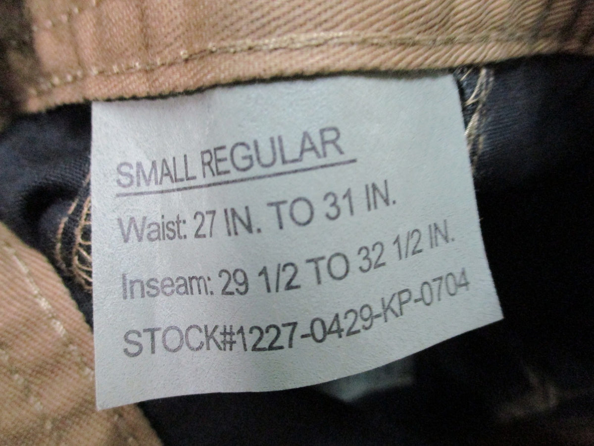 New Rothco BDU Tactical Pants Coyote Brown Size Small Regular 8522 Cargo Uniform