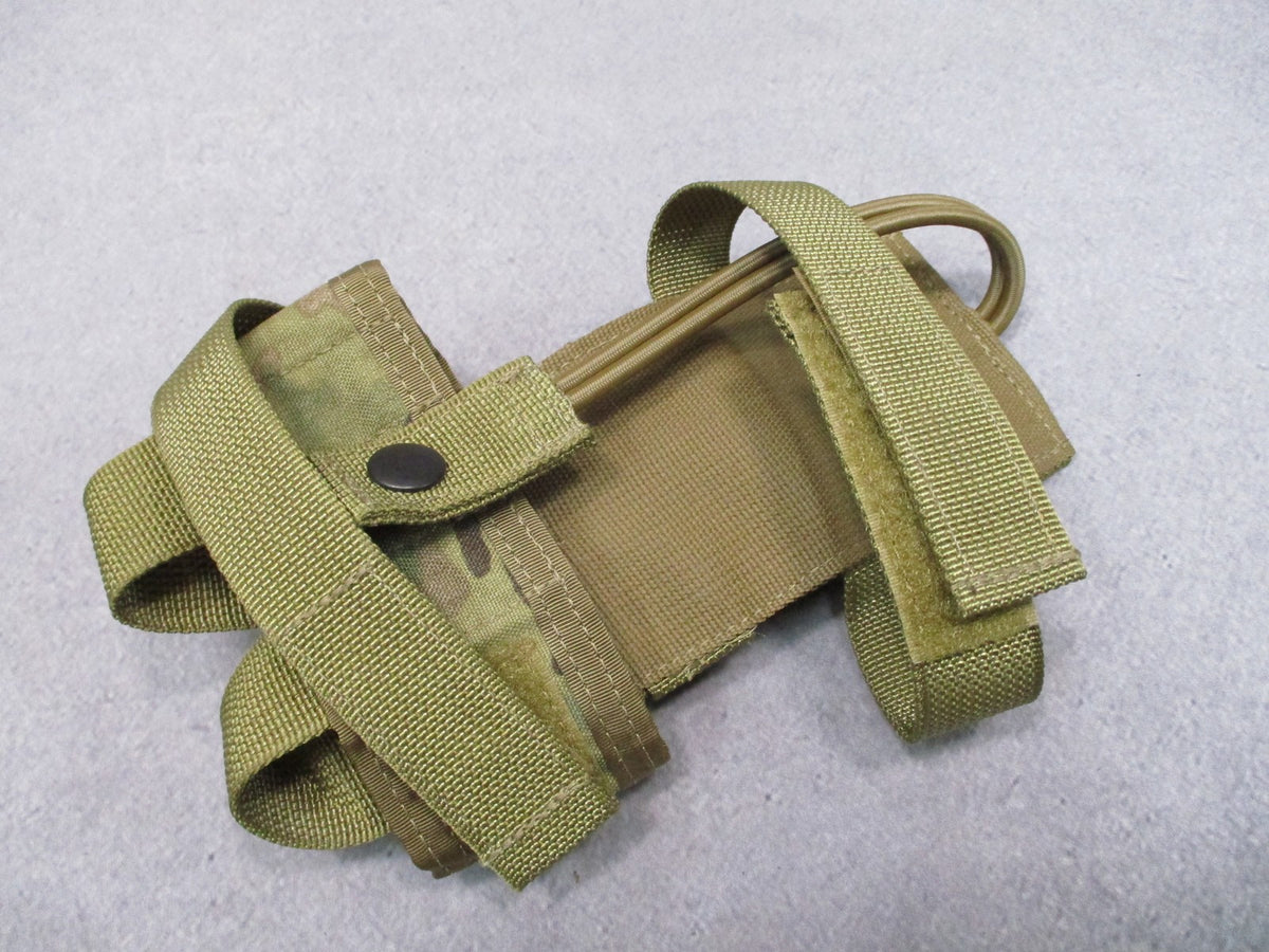 Military MOLLE Radio Pouch MultiCam MBITR Harris Falcon Adjustable Retention